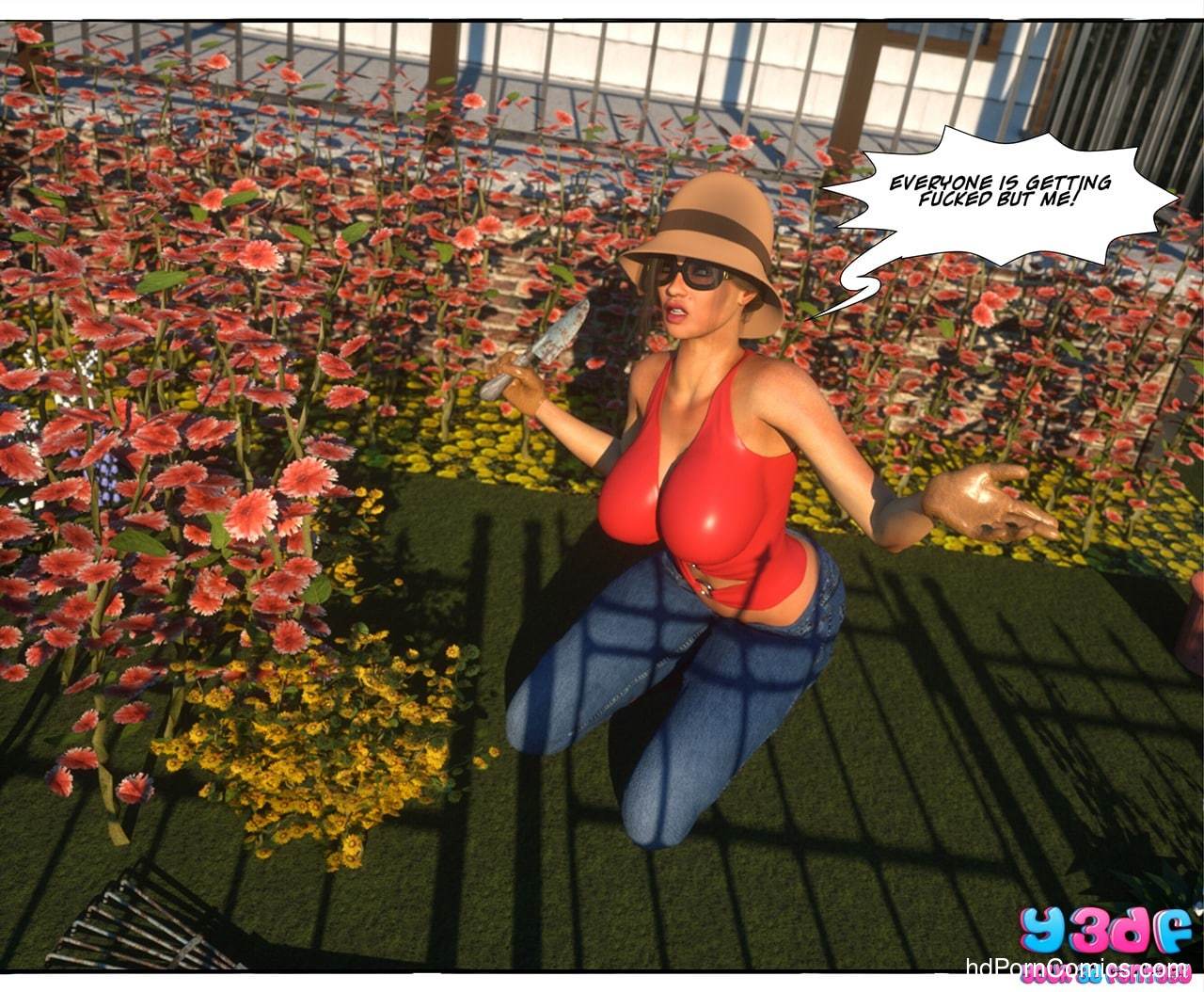 Y3DF- Something is Bugging Me19 free sex comic